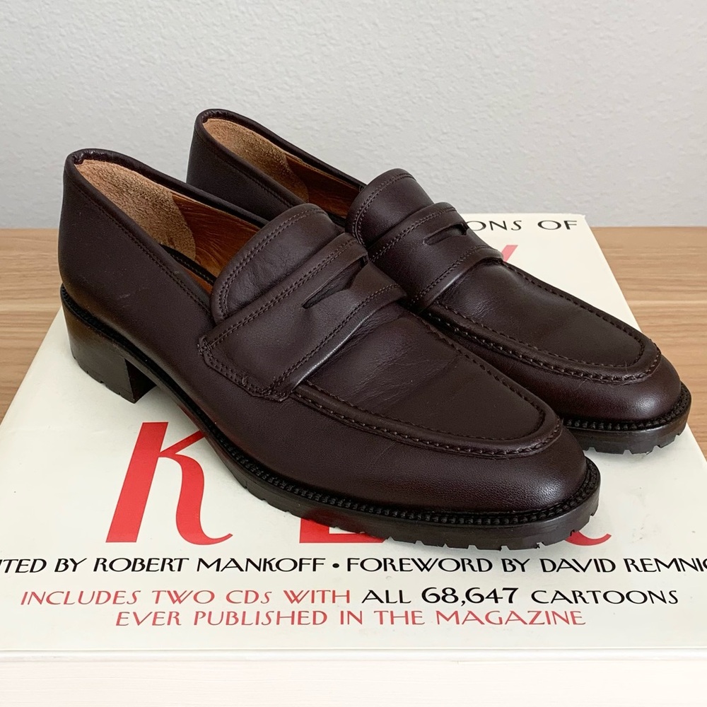 Coach Vintage Leather Loafers